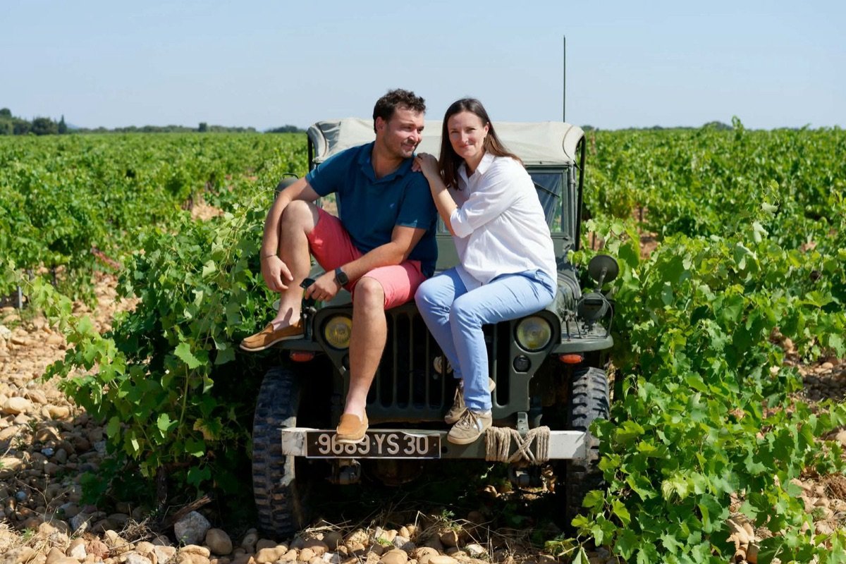Vignoble Les Deux Pins &agrave; Tavel